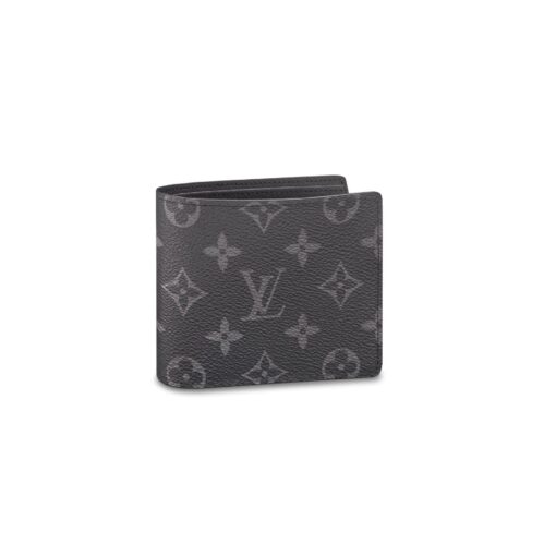 Black Monogram Wallet - Brands Gateway