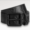 Cintura Voyagers 35mm belt with Monogram Shadow leather and solid calfskin