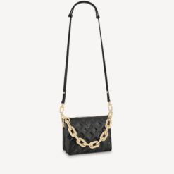 Louis Vuitton COUSSIN BB Bag with Monogram-embossed puffy lambskin