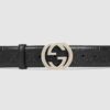 Signature Leather Belt Black - Brands Gateway