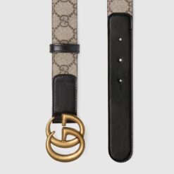 Double G Belt Black 35 MM - Brands Gateway