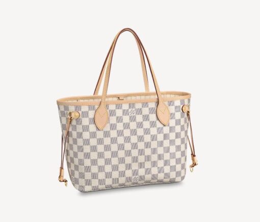 Louis Vuitton Neverfull PM Small Damier Azur Tote