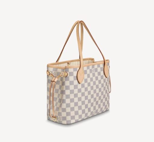 Louis Vuitton Neverfull PM Small Damier Azur Tote