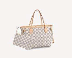 Louis Vuitton Neverfull PM Small Damier Azur Tote