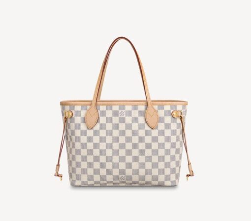 Louis Vuitton Neverfull PM Small Damier Azur Tote