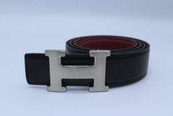 Reversible Buckle Leather Belt - Brands Gateway