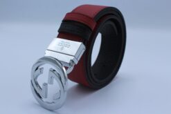 Reversible GG Buckle Leather Belt - Brands Gateway
