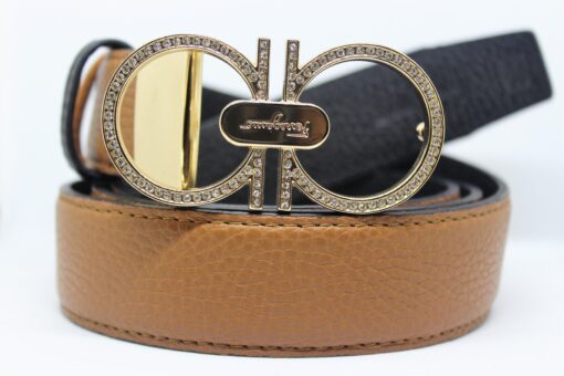 Reversible Leather Belt Double Color Excellent Colors - Brands Gateway