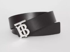 Reversible Motif Leather Belt - Brands Gateway