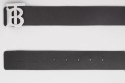Reversible Motif Leather Belt - Brands Gateway