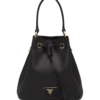 Saffiano Bucket Bag Black - Brands Gateway
