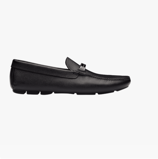 Saffiano Leather Loafers - Brands Gateway