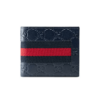 Signature Web wallet Navy Blue - Brands Gateway