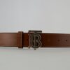 TB Brown Motif Leather Belt - Brands Gateway