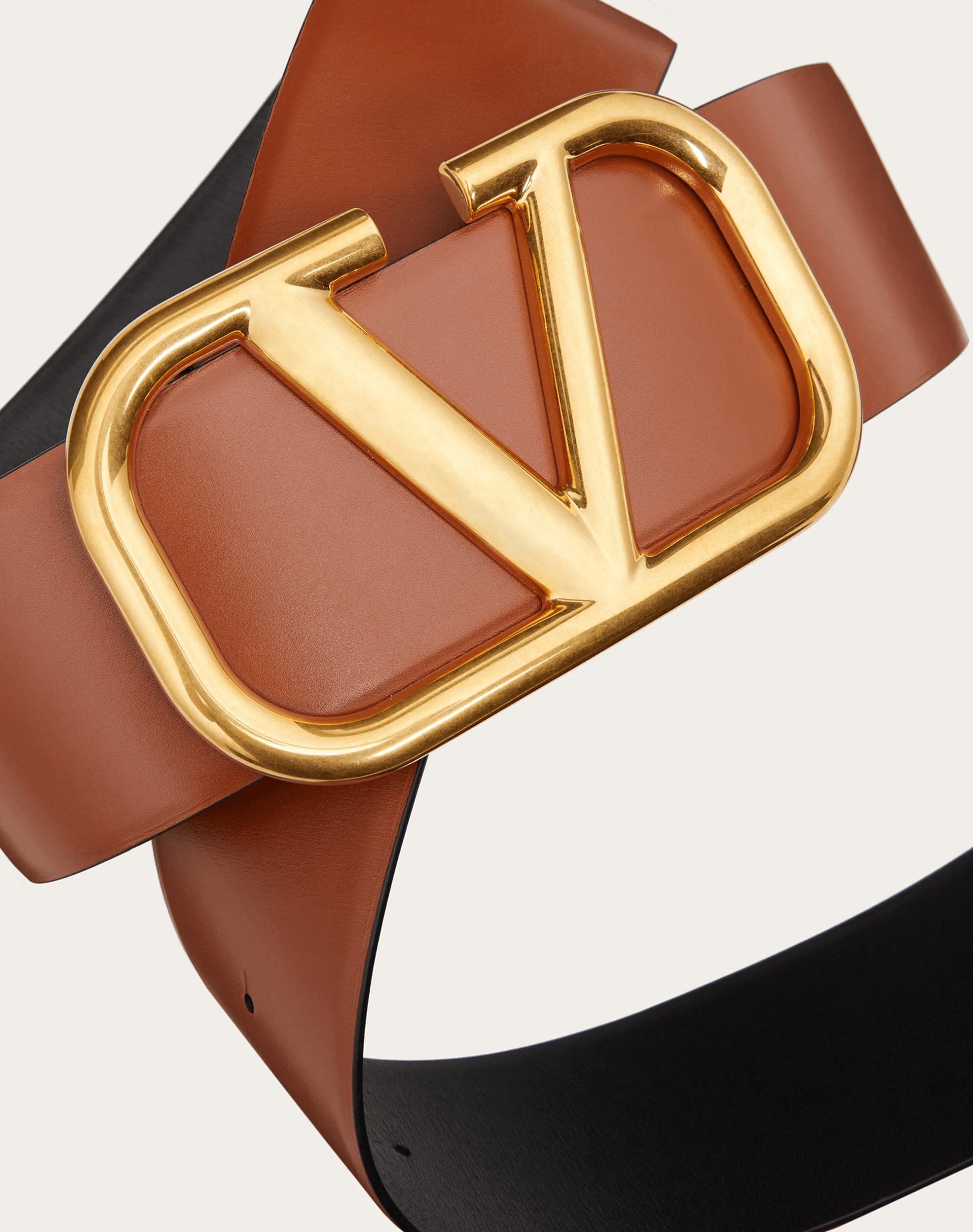 replica valentino v-buckle 70mm belt USA wide leather belt