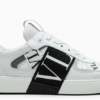 Valentino Garavani White/Black Sneakers - Brands Gateway