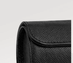 Watch Case Black Epi Leather - Brands Gateway