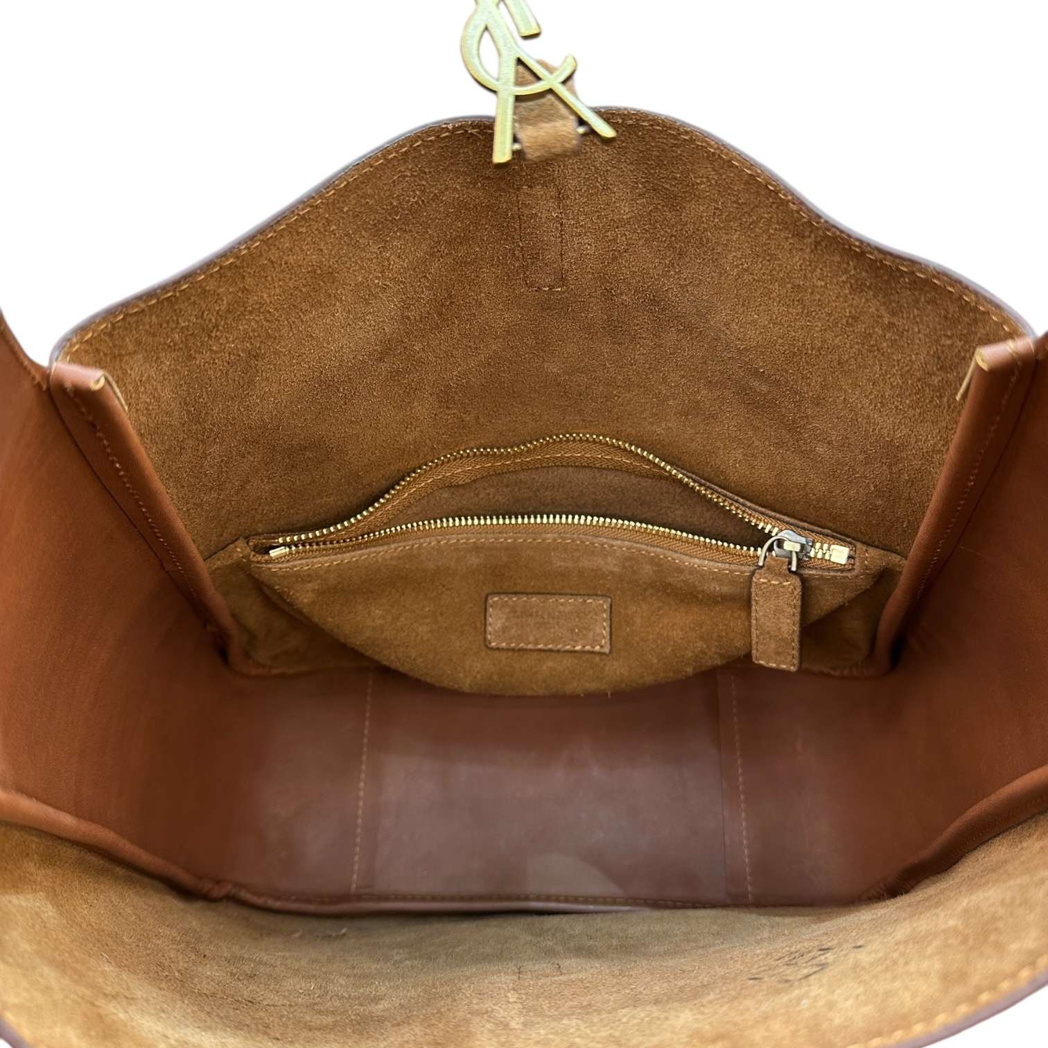 YSL Le 5 A 7 Brown Suede Hobo Bag USA | BeltActive - Image 9