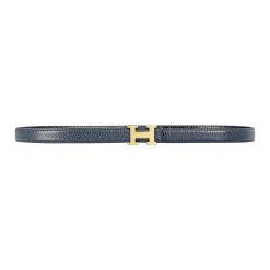Alternative view of Reversible Buckle Hermès Belt Dark Blue&Black 20 mm