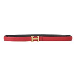 Alternative view of Reversible Buckle Hermès Belt Red&Black 20 mm