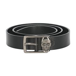 LEATHER BELT SKULL