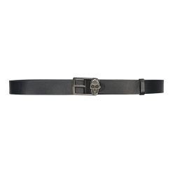 Alternative view of LEATHER BELT SKULL