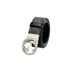 Alternative view of Reversible GG Buckle Leather Belt