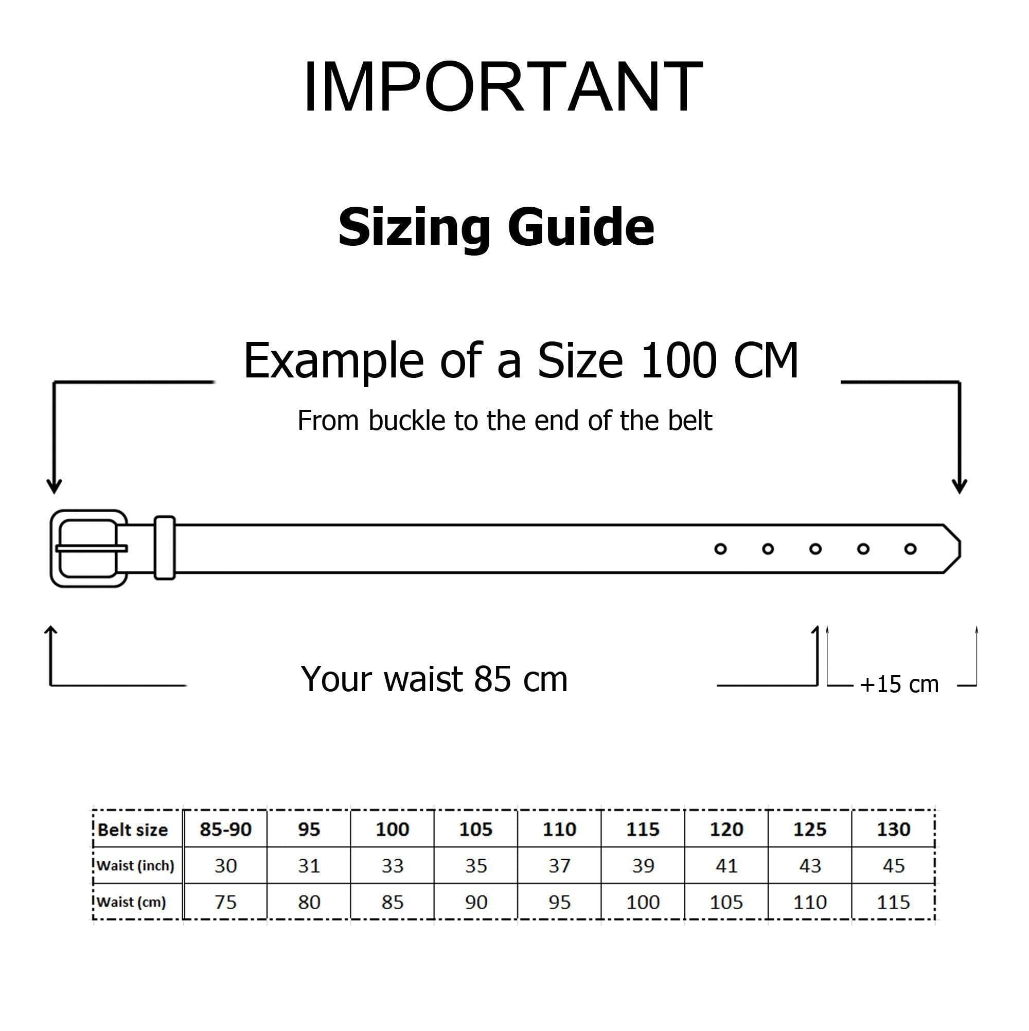 Black Damier Leather Belt - Image 7