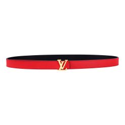 Alternative view of Reversible Red / Black Leather Belt 25 mm