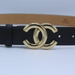C Belt Gold and Silver Buckle