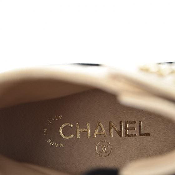 Calfskin Quilted Lace Up Combat Boots - Image 8