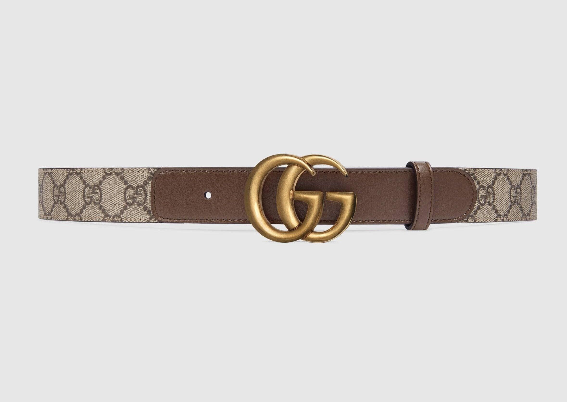 Double G Belt Brown