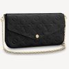 Félicie Pochette Black Monogram