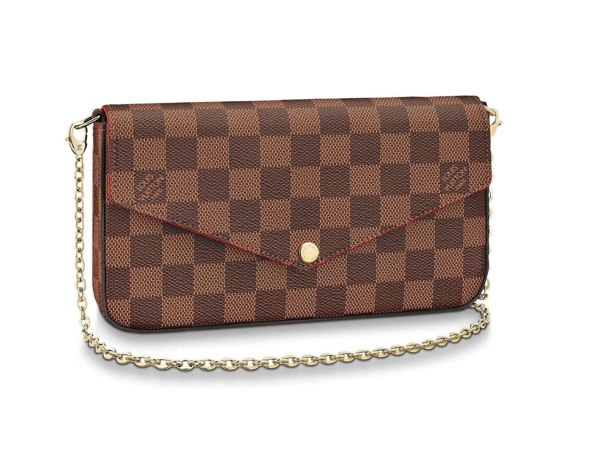 Félicie Pochette Brown Damier