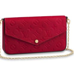 Félicie Pochette Red Monogram