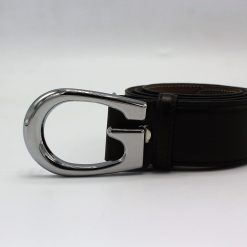 Alternative view of G Silver Buckle Leather Belt 40mm