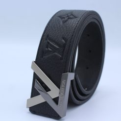 Alternative view of New Buckle Black Leather Belt