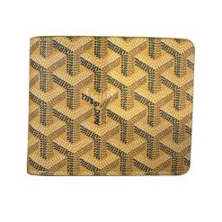 Goyard Men Wallet Yellow