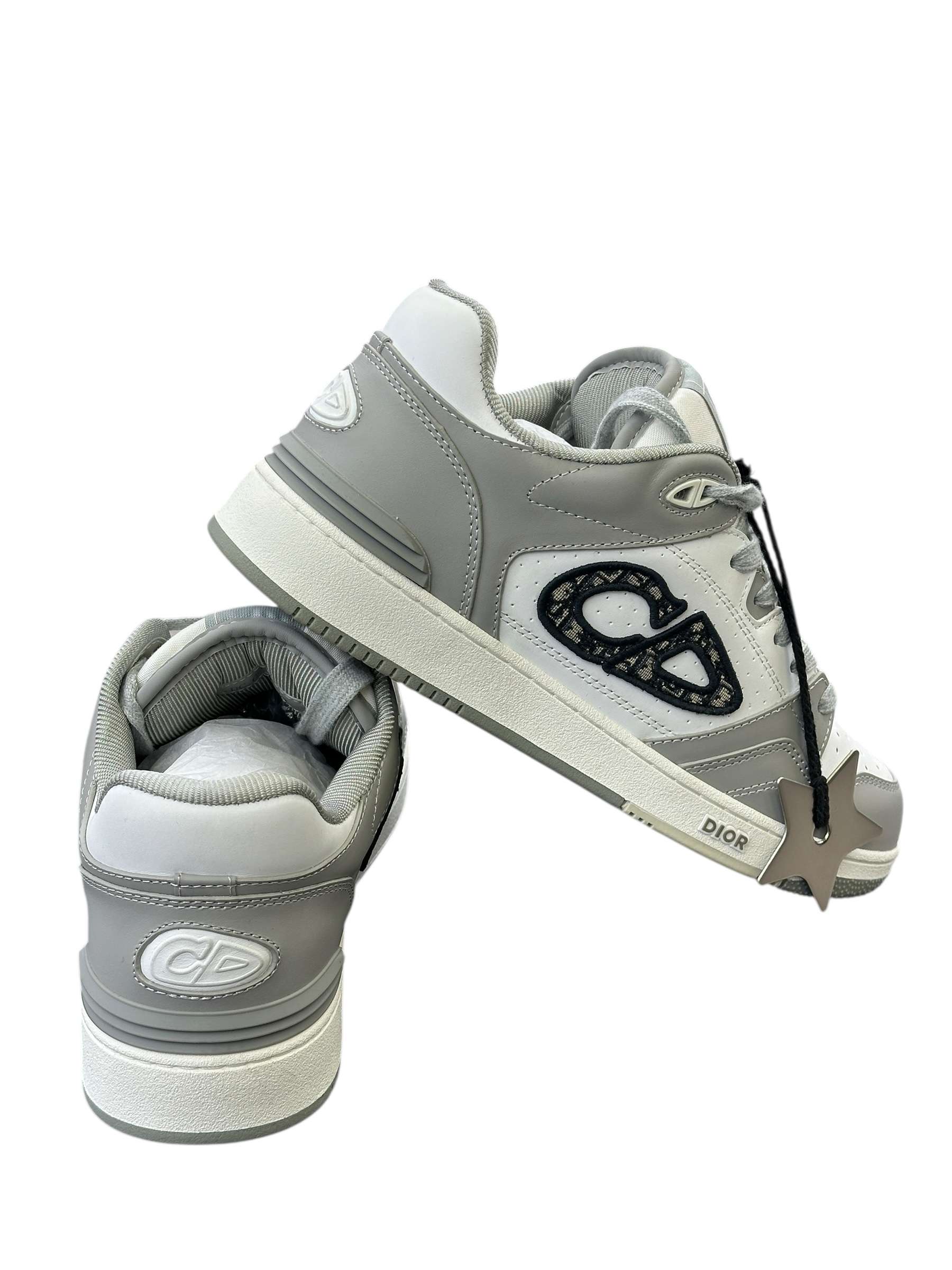 B57 Dribble Low-Top Sneaker Gray - Image 4