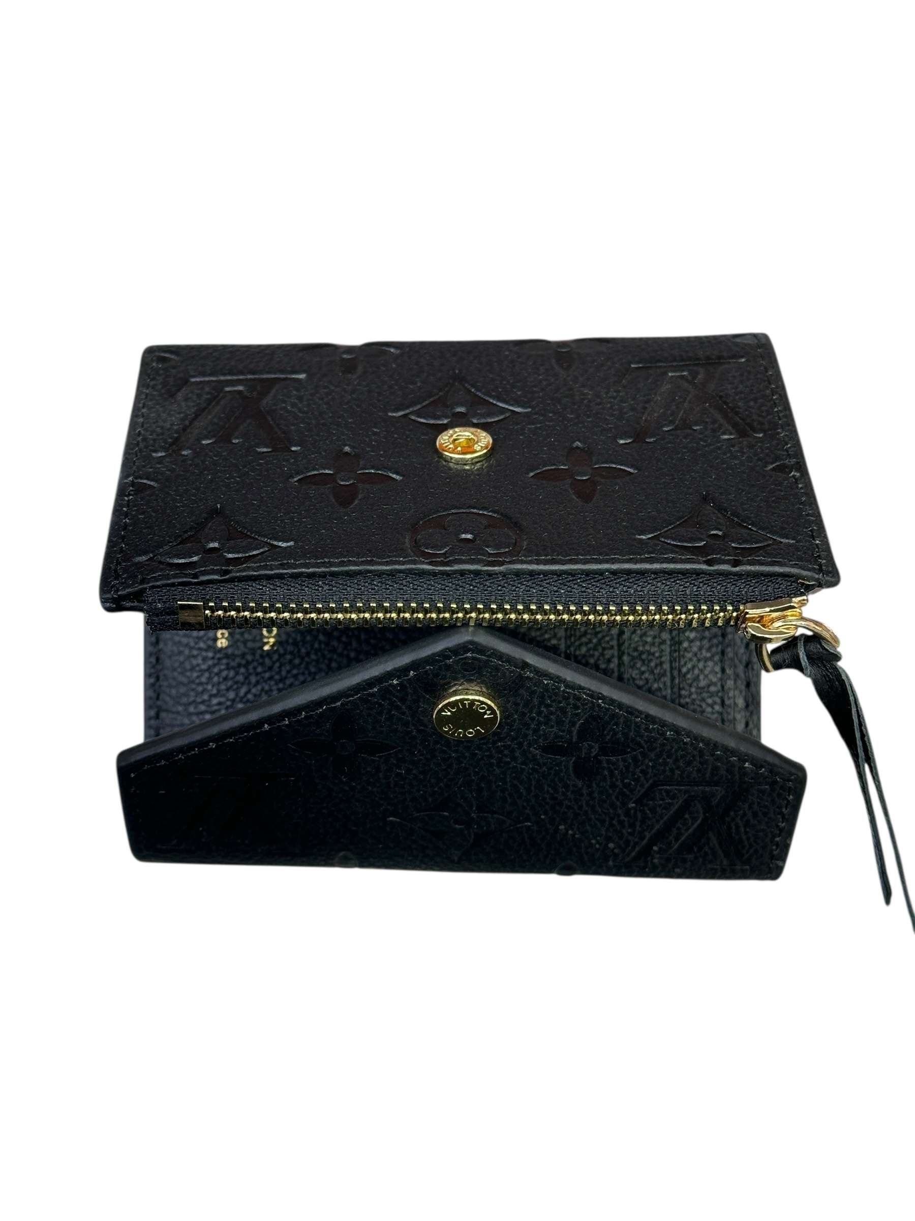 Victorine Wallet Black Monogram - Image 2