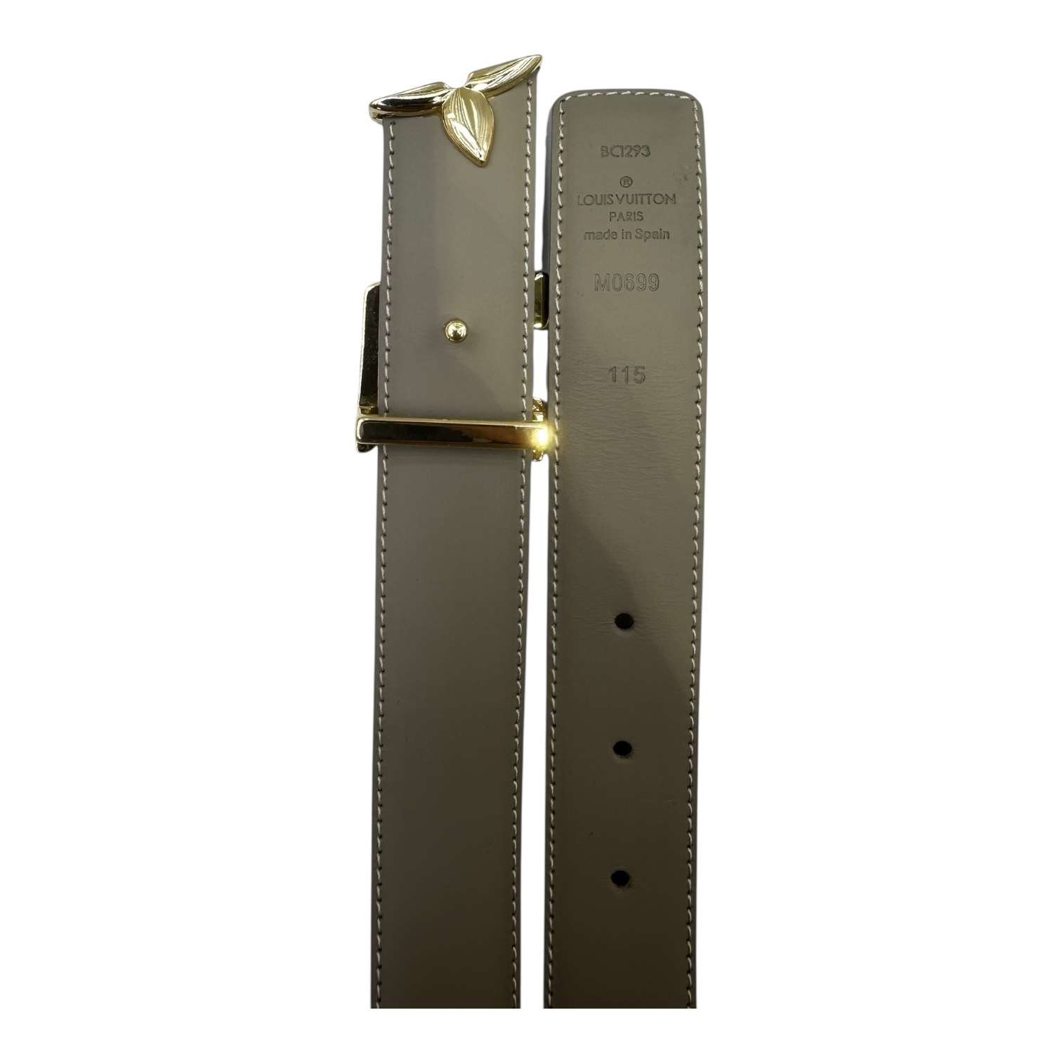 Louis Vuitton Iconic Reversible Monogram 30mm Grey-Beige Belt - Image 3