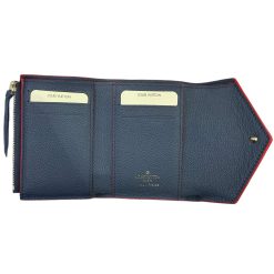 Alternative view of Victorine Wallet Navy Blue Monogram