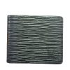 Black Epi Leather Men Wallet