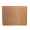 Hermes Brown Men Leather Wallet