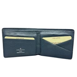 Alternative view of LV Navy Blue Monogram Leather Men Wallet