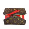 Victorine Wallet Red Monogram Canvas
