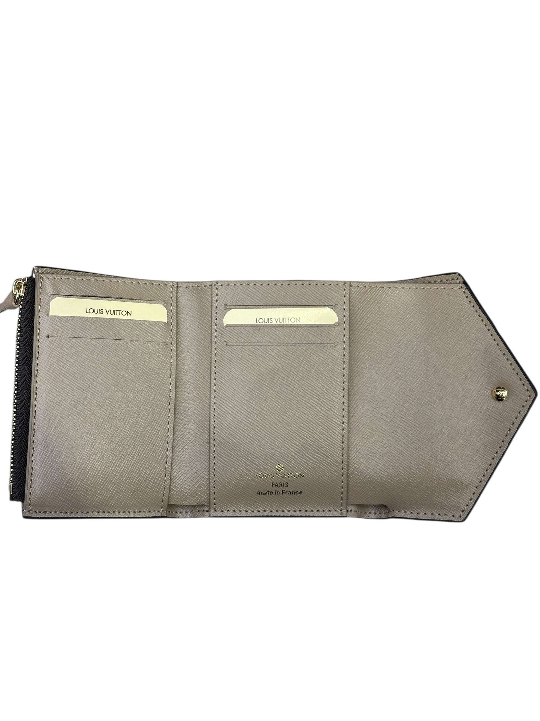 Victorine Wallet Gray Monogram Canvas - Image 3