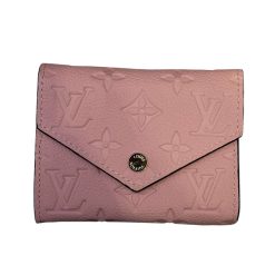 Victorine Wallet Pink Monogram