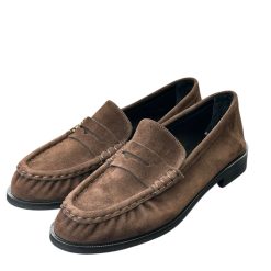 Alternative view of Le Loafer Penny loafers brown suede