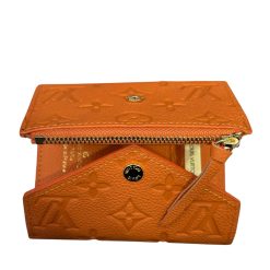 Alternative view of Victorine Wallet Orange  Monogram